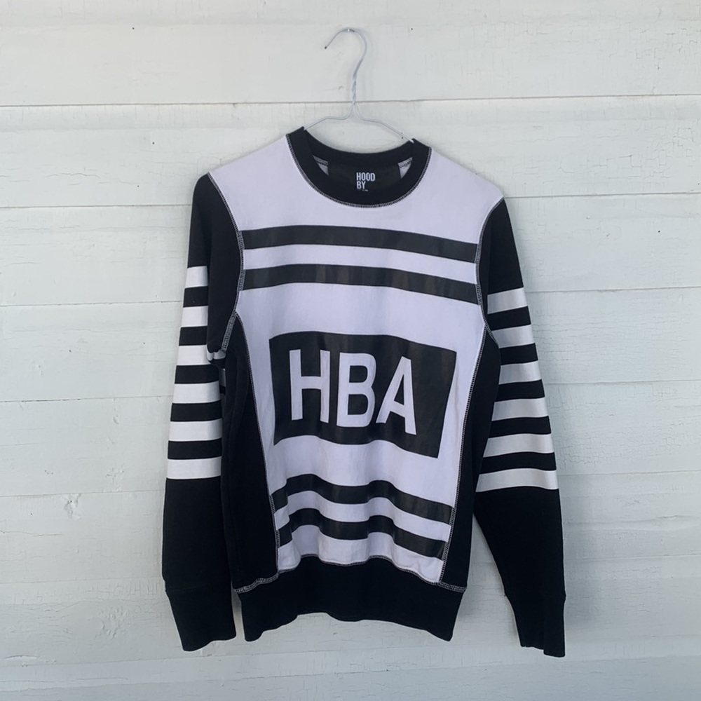 "HOOD BY AIR" CREWNECK SWEATER